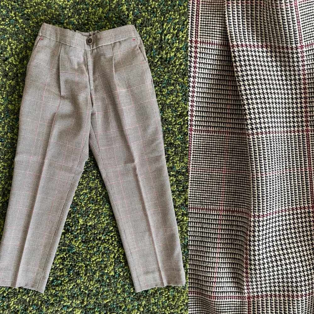 Ines de la Fressange for Uniqlo kids wool blend pants